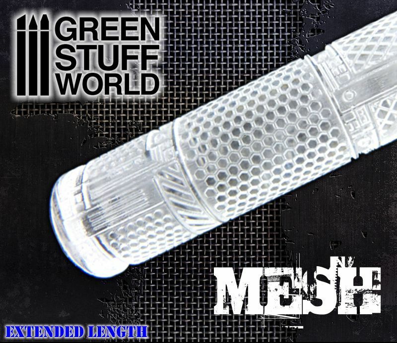 Rolling Pin - MESH Texture - Create your own Infinity, Warhammer bases...