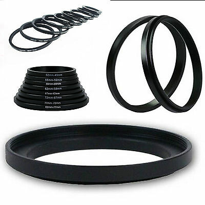 Rise (uk) 52-77mm 52mm- 77mm 52 To 77 Step Up Filter Ring Filter Adapter
