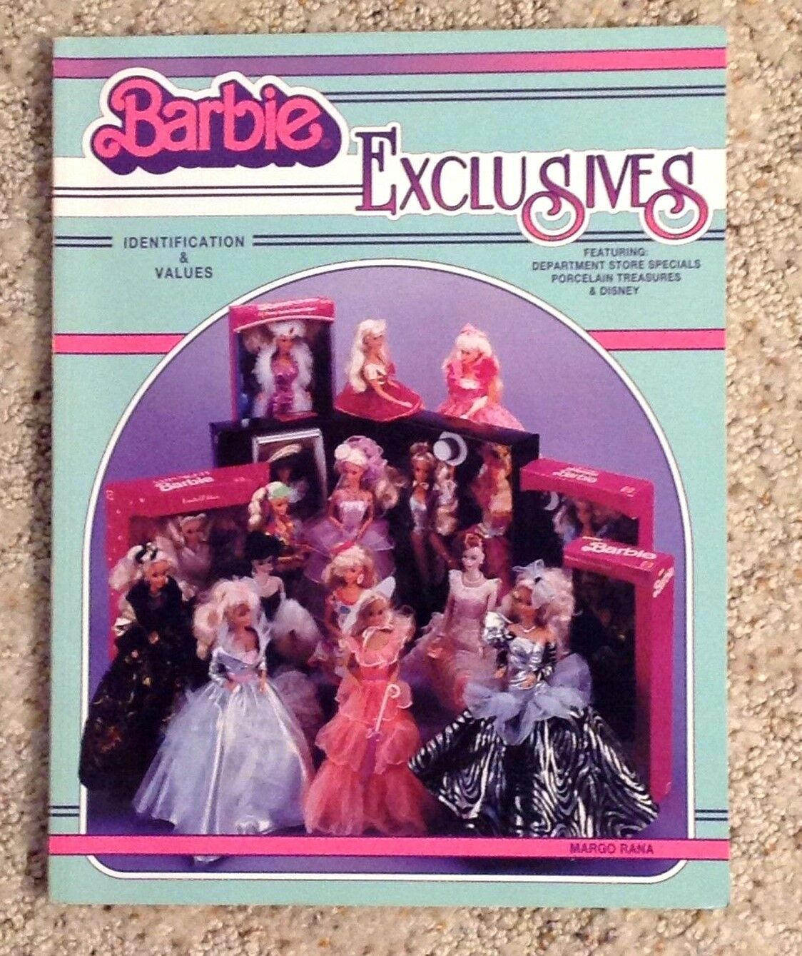 Vintage Book Barbie Doll Exclusives Idenification & Value 1995 Margo Rana