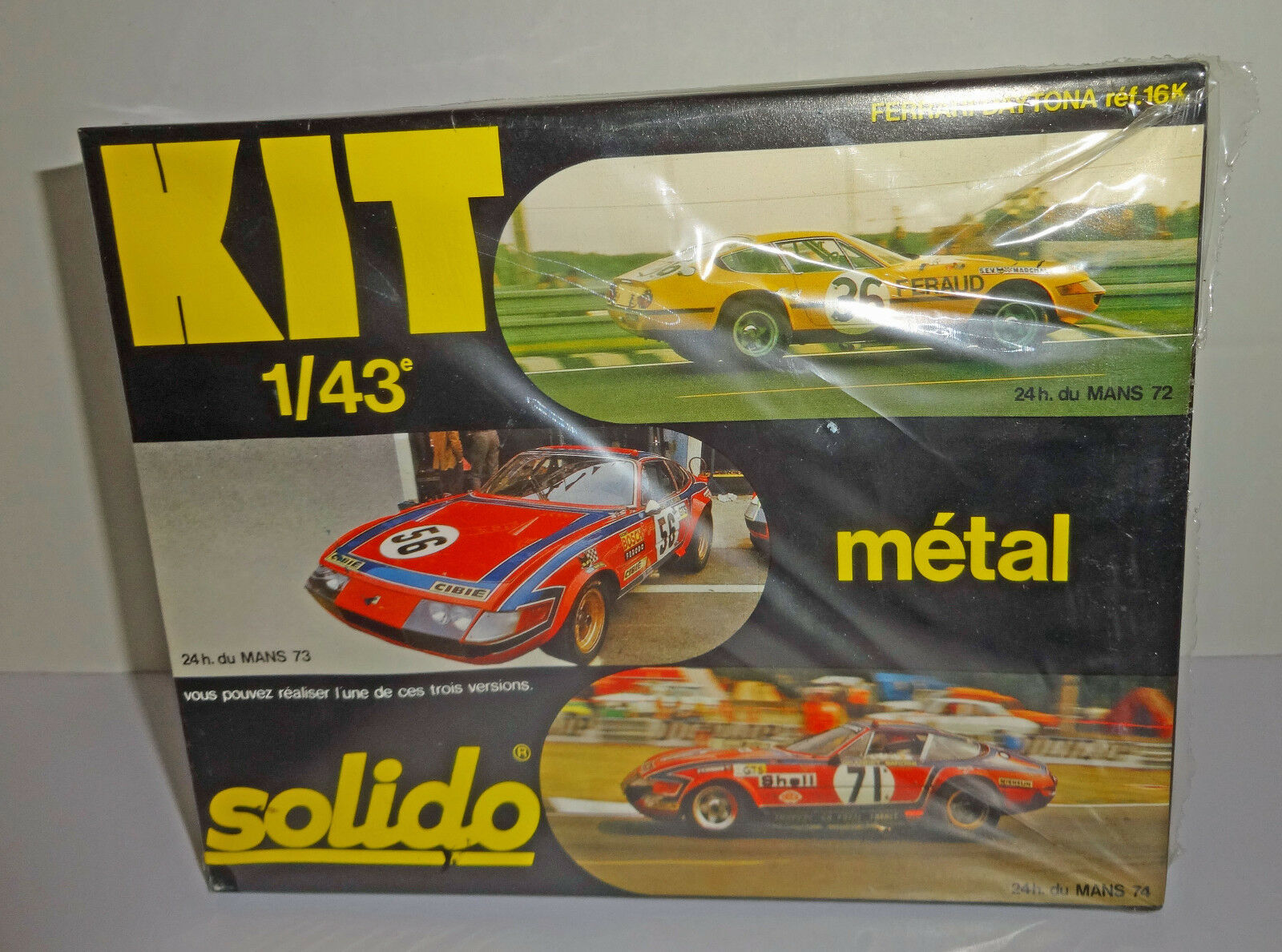 Solido Ferrari Daytona Ref 16k Metal 1/43 Scale Model Kit
