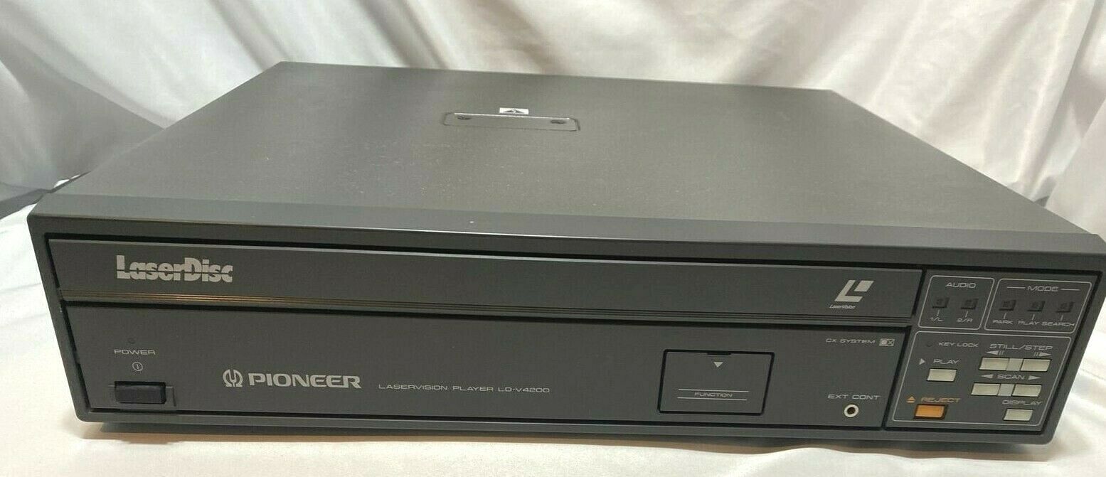 Pioneer Laserdisc Player Model Ld-v4200 Tested Working Properly