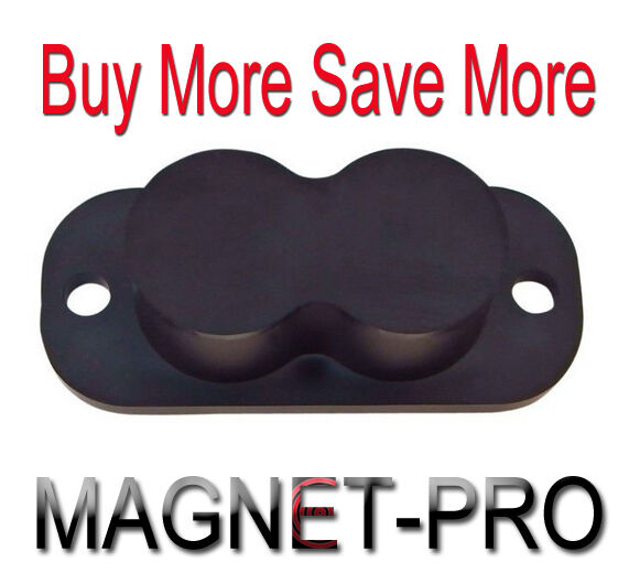 MAGNET-PRO Magnet Concealed Gun Mount Holder for desk bed  table 25LB Rating
