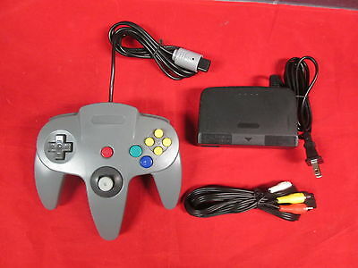 N64 Parts Bundle Controller Power Adapter And Av Cable By Mars Devices 0477