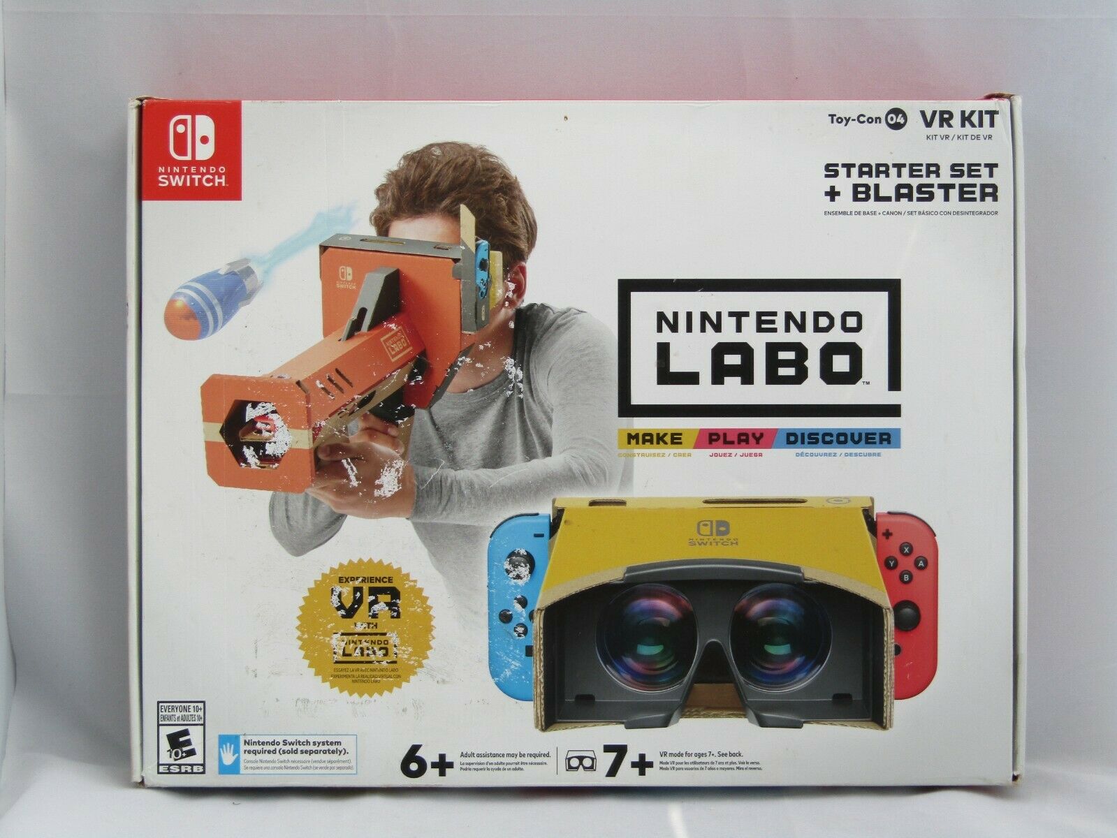 Nintendo Labo Toy-con 04: Vr Kit Starter Set + Blaster