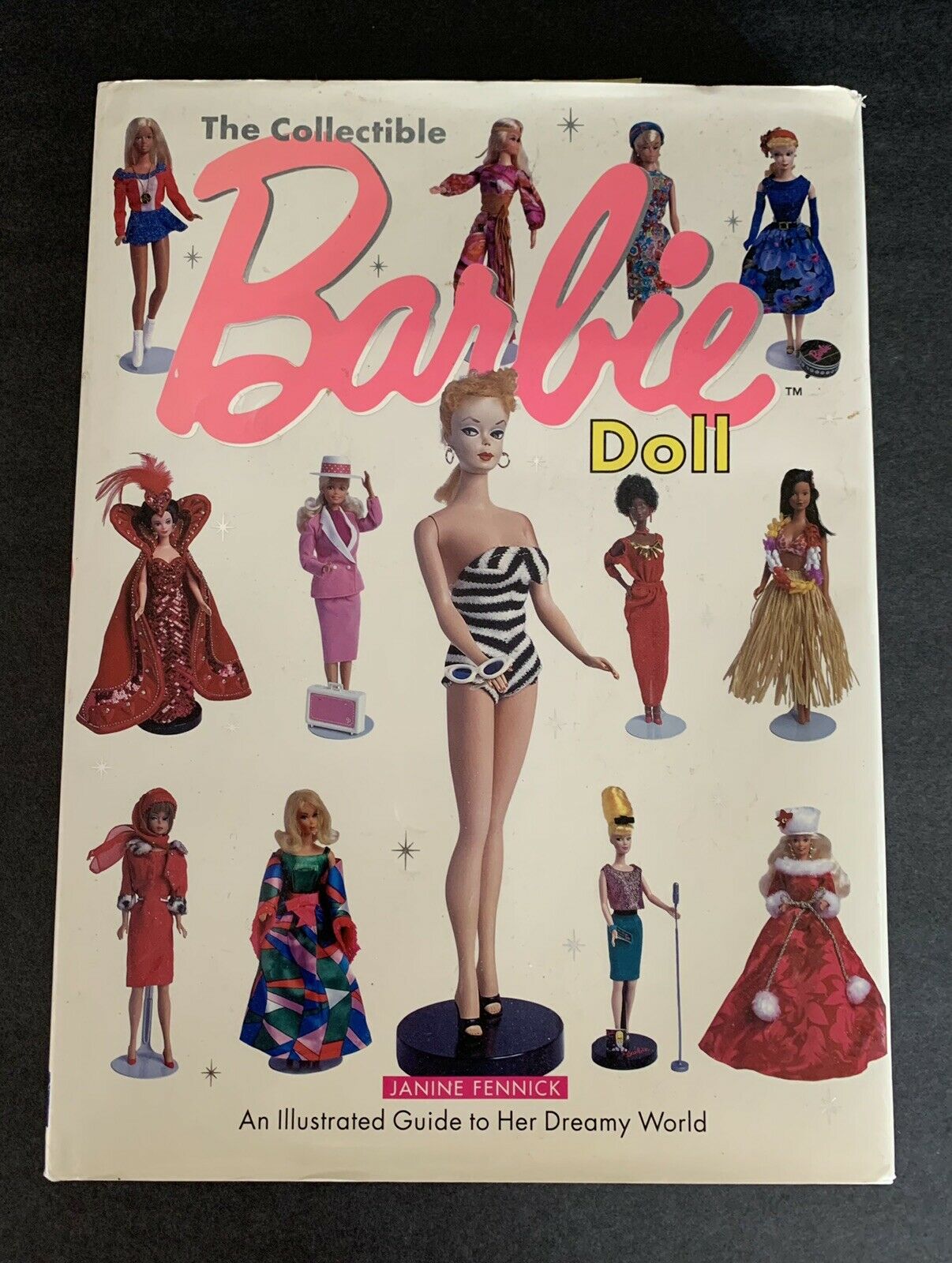 The Collectible Barbie Doll Book By Janine Fennick Hardcover Dust Jacket