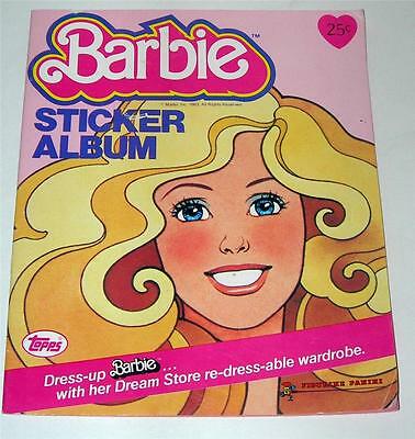 BARBIE STICKER ALBUM 1983 TOPPS