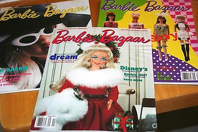 29 Barbie Bazaaar Magazineback Issues/1995-2000/very Good Condition