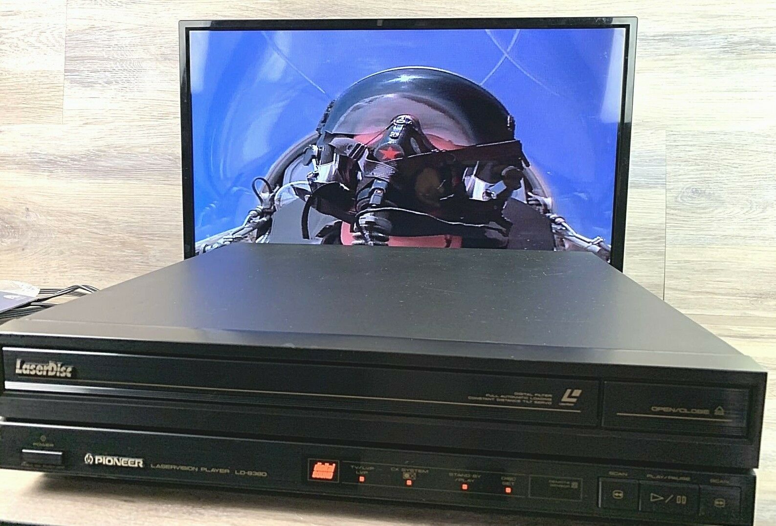 Vintage Pioneer Laserdisc Player LD-838D (Tested and Works)