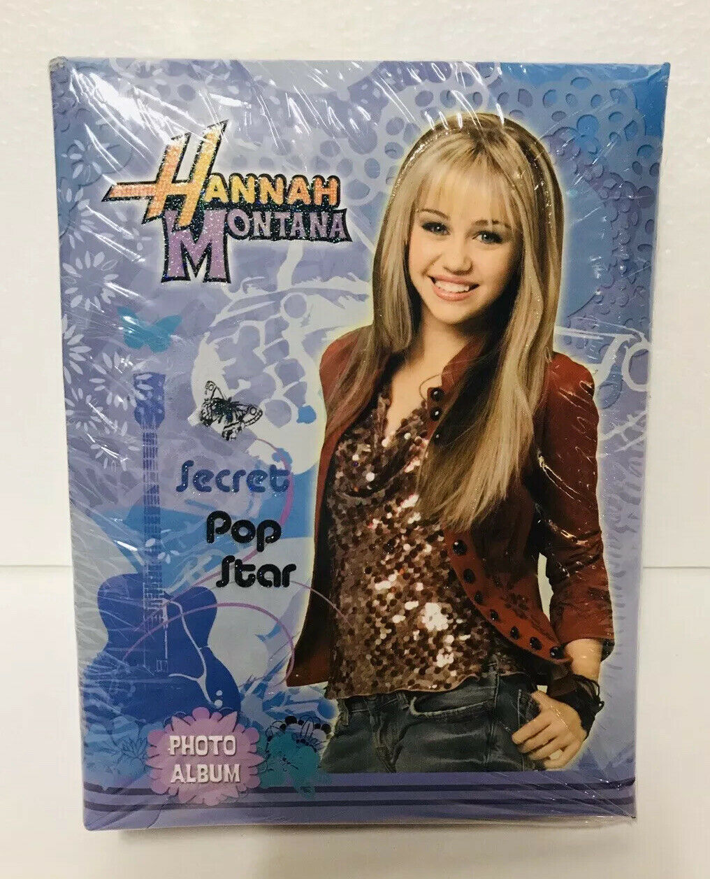 Disney Hannah Montana Small Blue Photo Album Miley Cyrus Show Girls Gift New