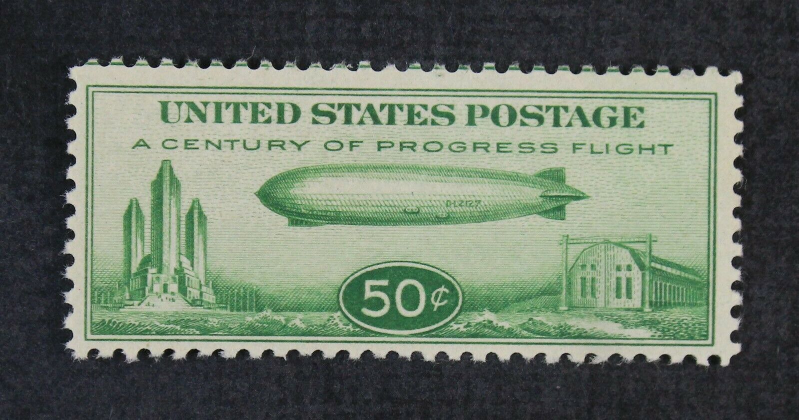 CKStamps: US Air Mail Stamps Collection Scott#C18 Mint LH OG CV$50