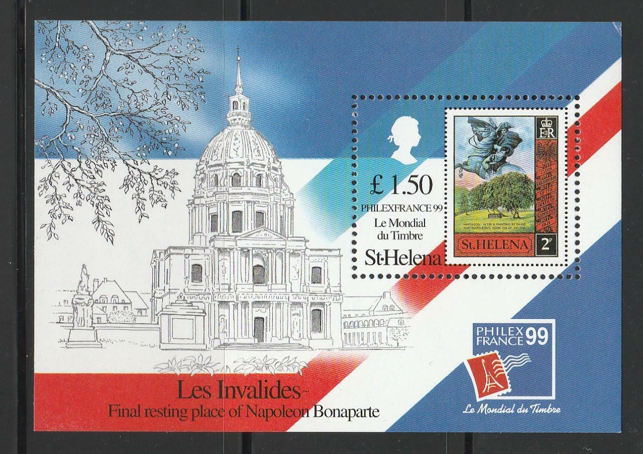 St Helena Stamps 1999 Philexfrance'99  Ss Mnh - Misc22-80