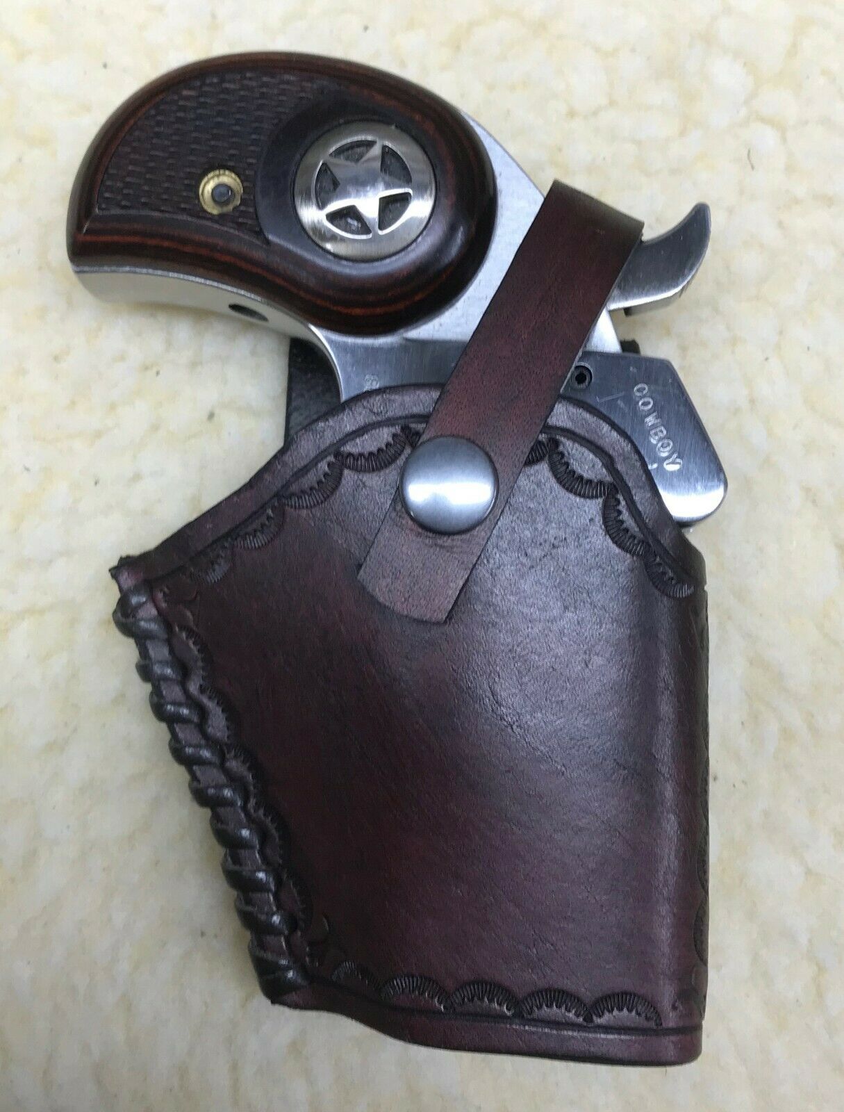 Bond Arms Hand Made Leather Vertical Holster