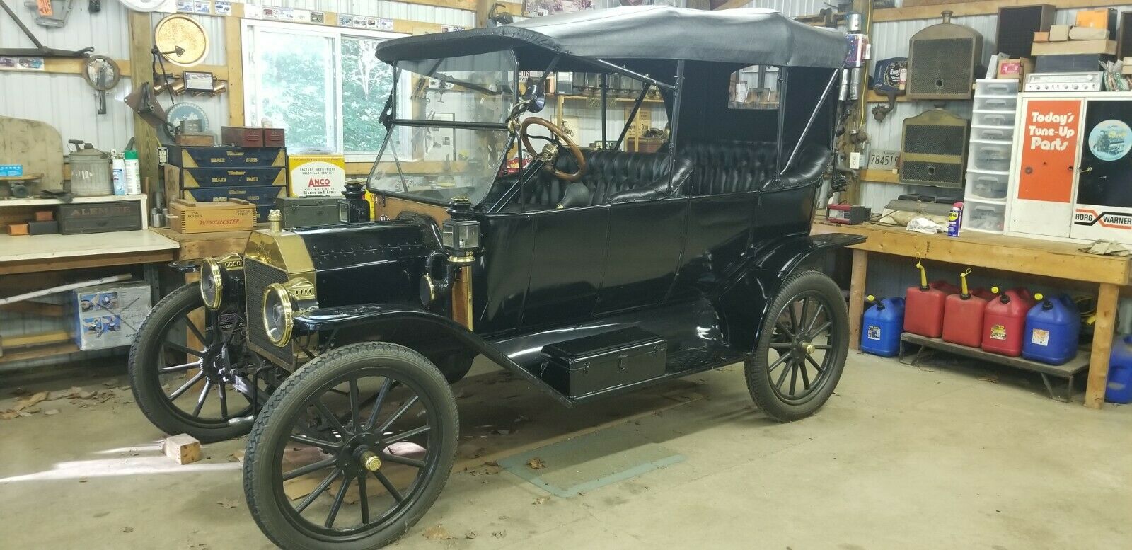 1913 Ford Model T  Brass Era Horseless Carriage Ford Touring 1913