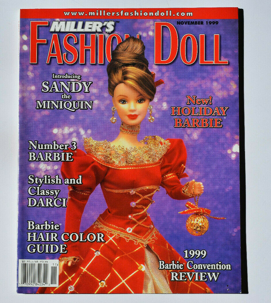 1999 Miller's Fashion Doll Magazine November  Excellent Condition - Gently Read