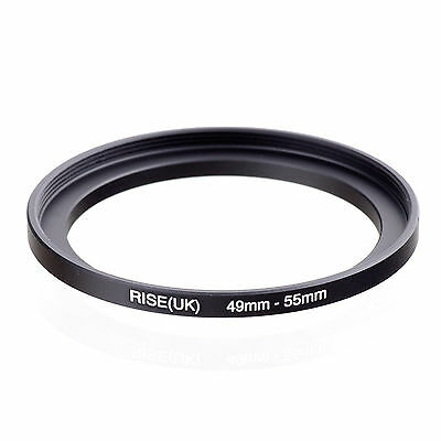 49mm To 55mm 49-55 49-55mm49mm-55mm Stepping Step Up Filter Ring Adapter