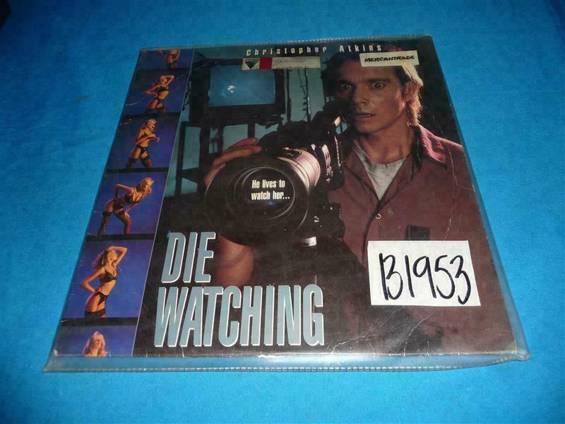 Christopher Atkins Die Watching Laser Disc