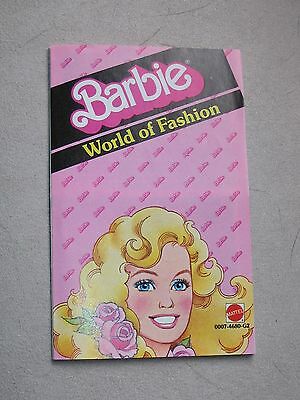 Barbie 1984 Fashion Booklet