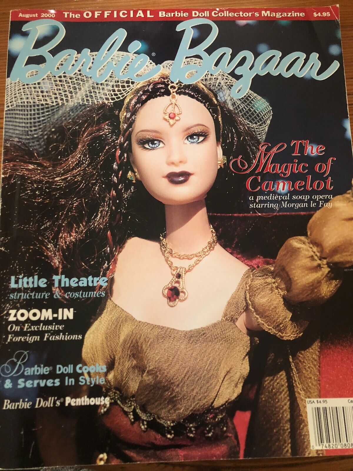 Barbie Bazaar Magazine August 2000 Volume 12 Issue 4