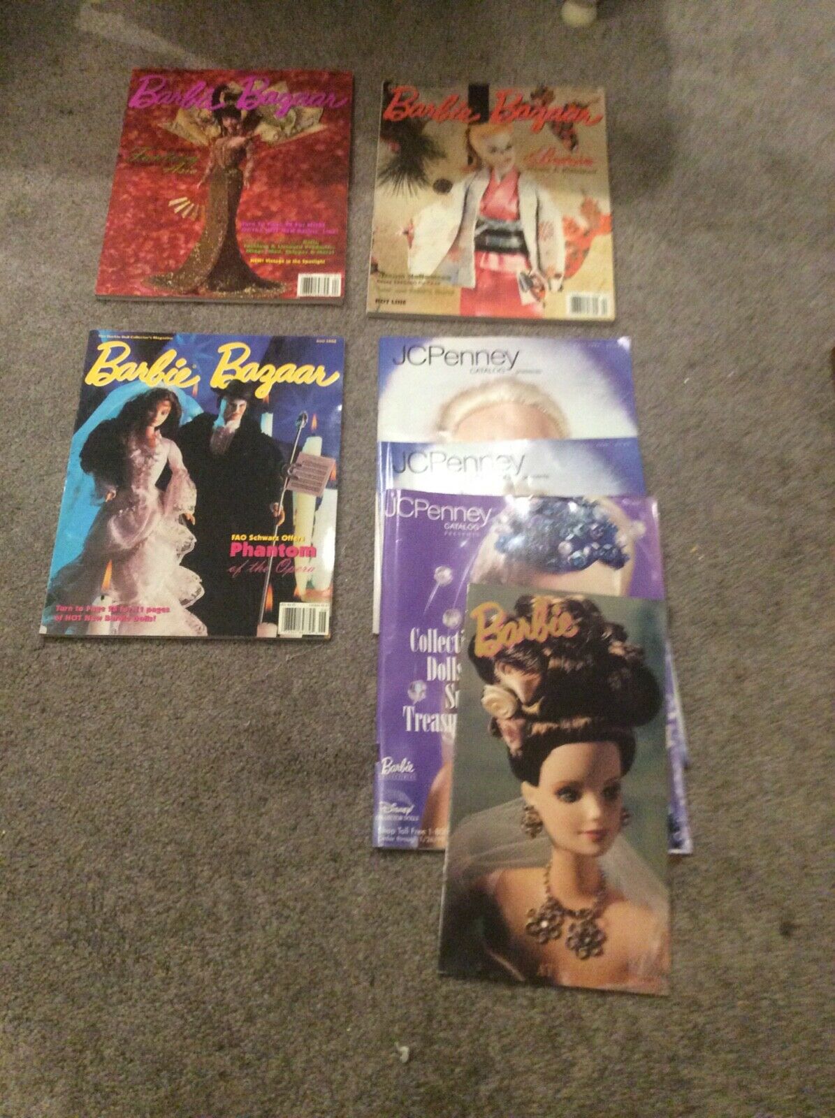 Barbie Bazaar Collector Magazines Lot of 3 1998 Very Good condition