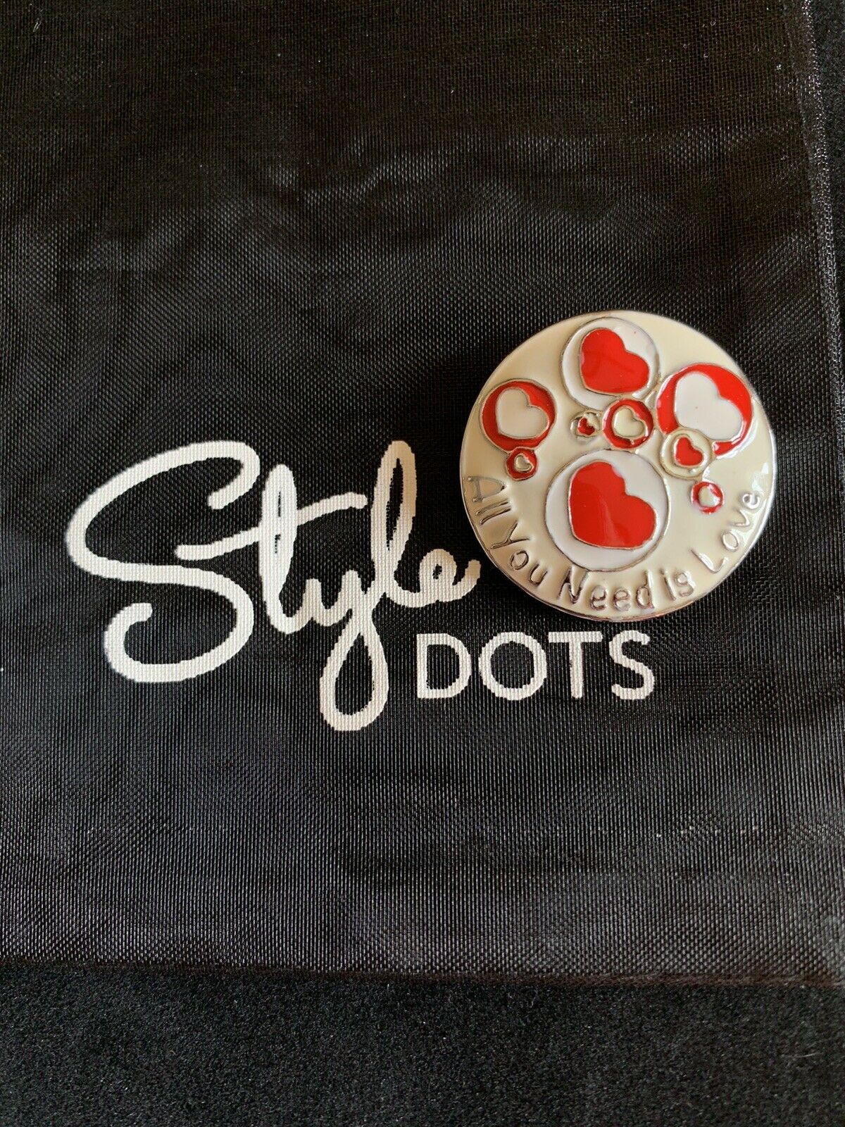 Style Dots Fashion Snap Jewery 30mm Statement Dot Valentines Day Hearts
