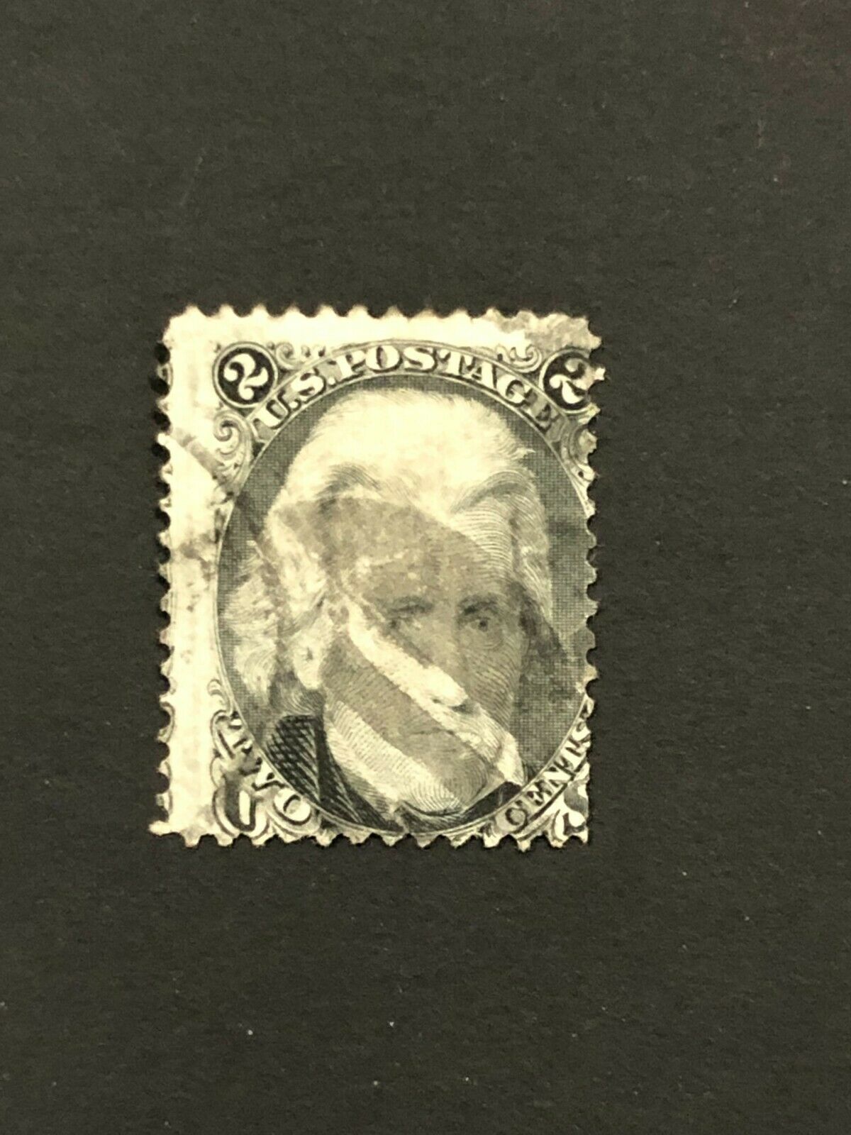Us Stamp Scott 73, Used, Cv$55 - Filler