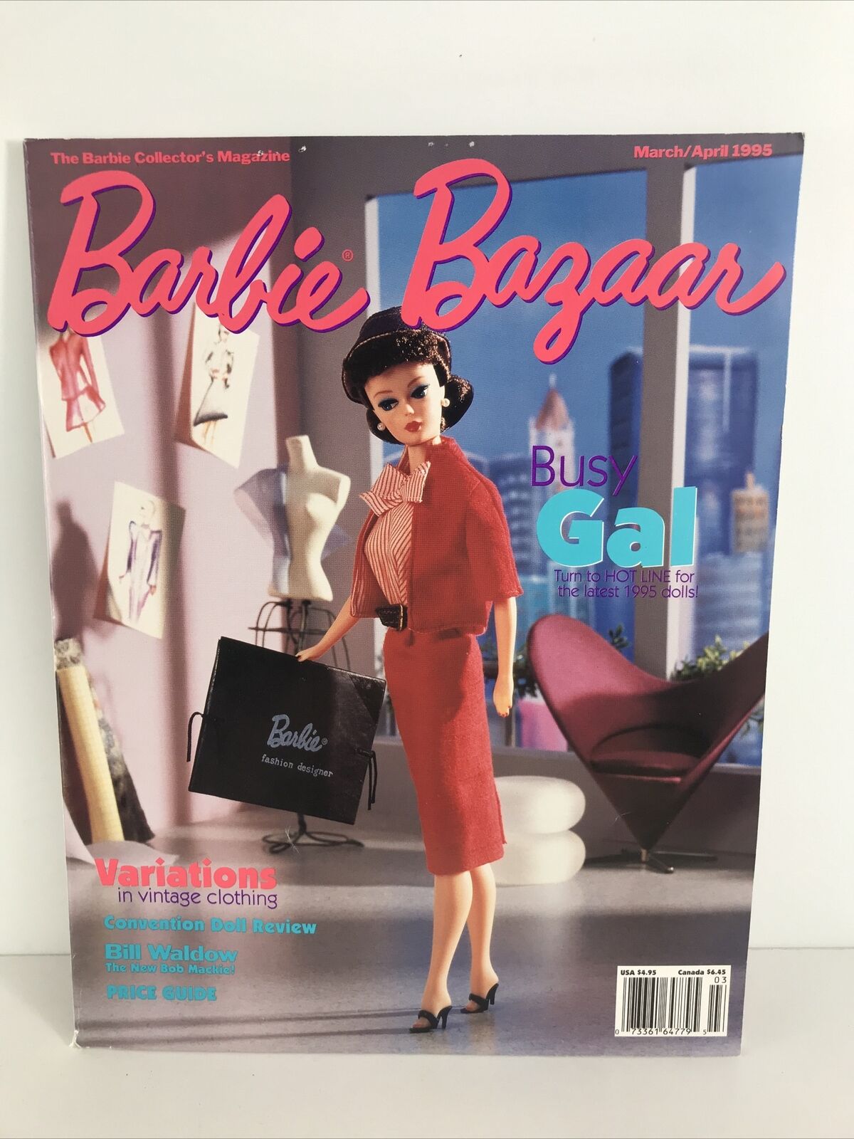 Barbie Bazaar Magazine - March/april 1995 Issue