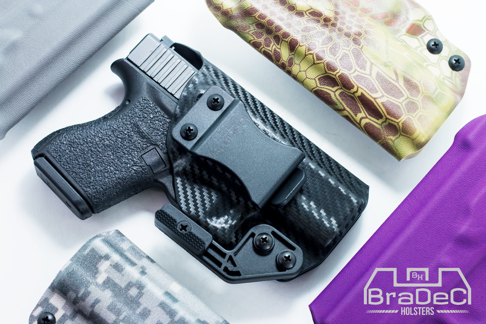 Bradec: Iwb Concealment Holster For Glock 43, 43x  (no Rail)