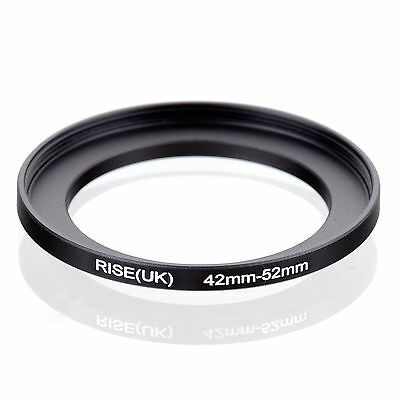42mm to 52mm 42-52 42-52mm42mm-52mm Stepping Step Up Filter Ring Adapter